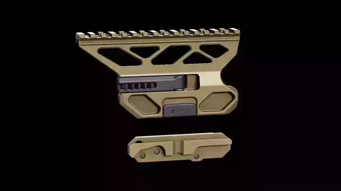 CRC 2U073 Quick Release Optic Mount for AK Rifles - KPYK