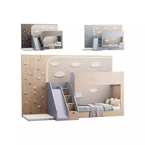 Bunk bed for kids 8