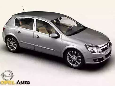 Opel Astra 3D model