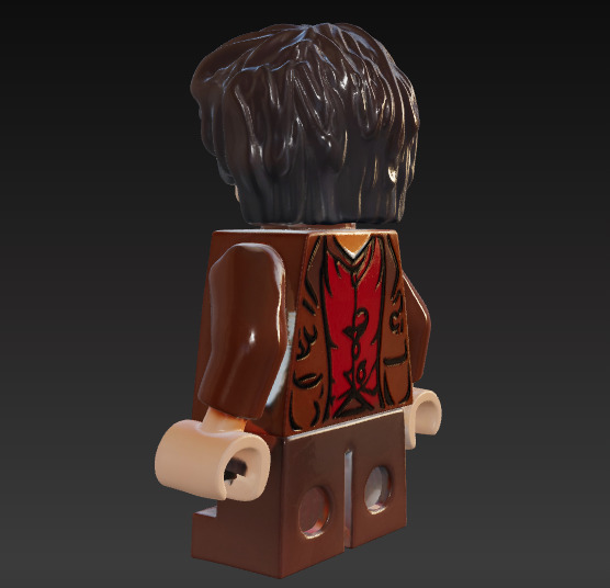 LEGO FRODO BOLSON 3D print model_1