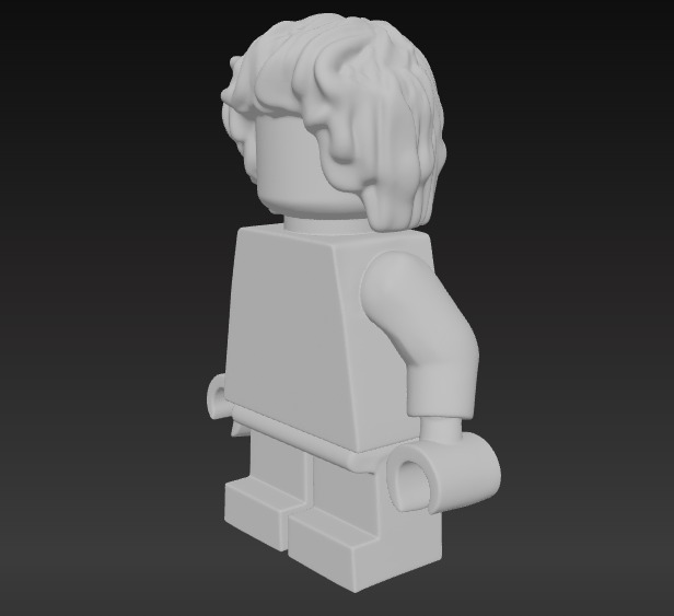 LEGO FRODO BOLSON 3D print model_3