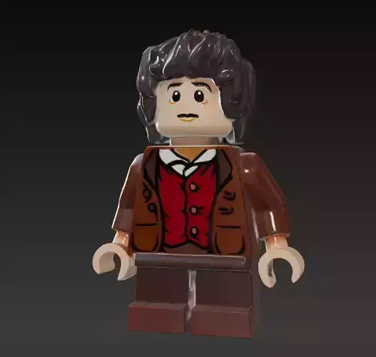 LEGO FRODO BOLSON 3D print model
