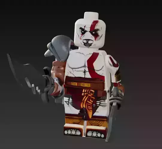 LEGO KRATOS 3D print model