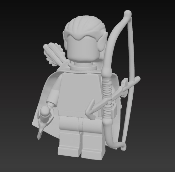 LEGO LEGOLAS 3D print model_5