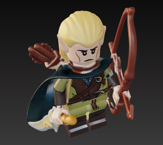 LEGO LEGOLAS 3D print model_4