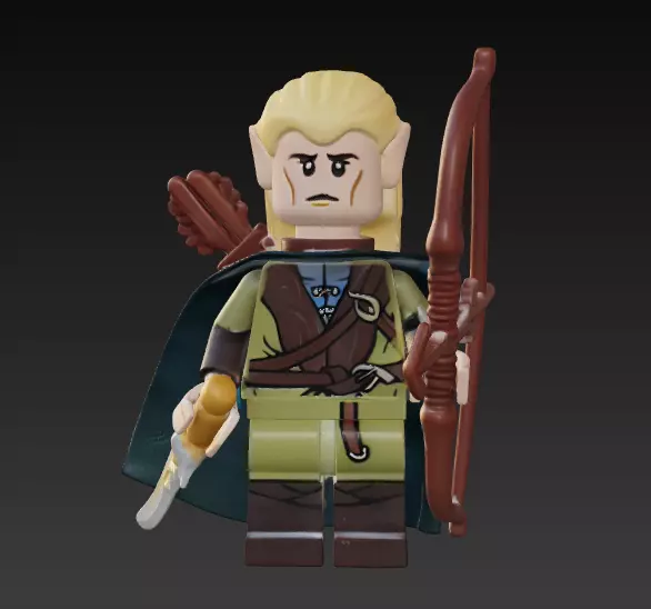 LEGO LEGOLAS 3D print model_0