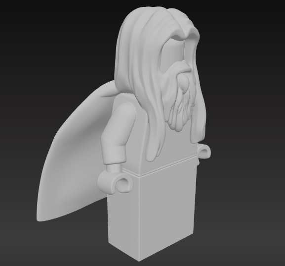 LEGO SARUMAN 3D print model_4