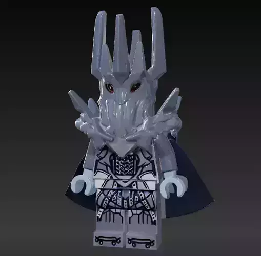 LEGO SAURON 3D print model