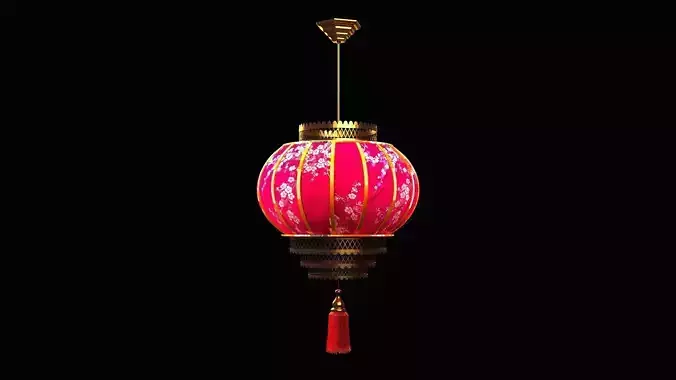 Chinese red lantern 