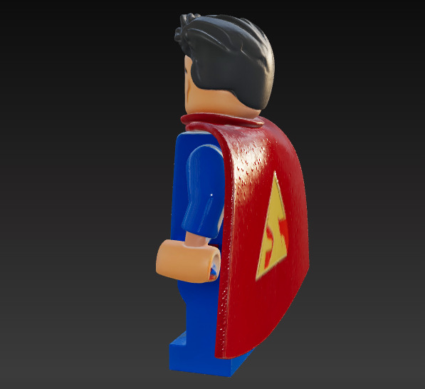 LEGO SUPERMAN 3D print model_1