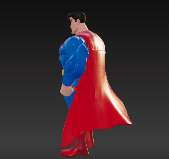 SUPERMAN 3D print model_1
