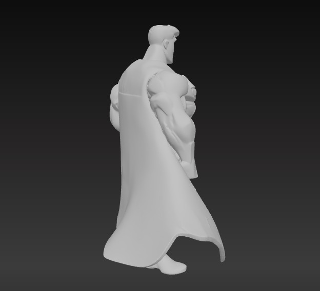 SUPERMAN 3D print model_5