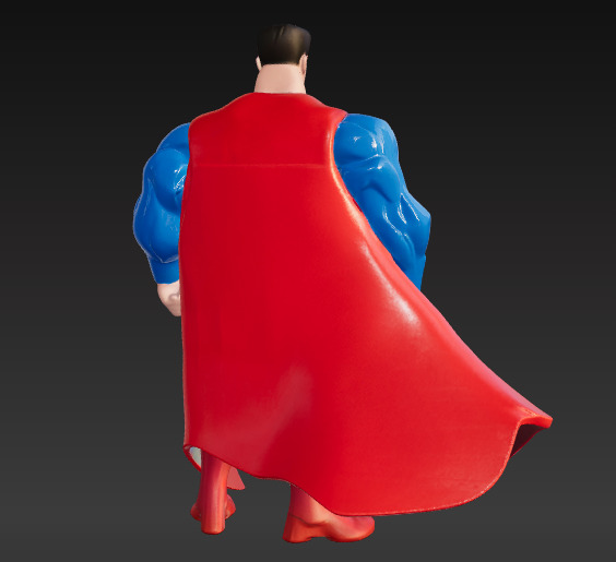 SUPERMAN 3D print model_2