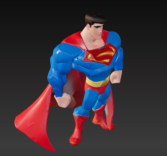 SUPERMAN 3D print model_3