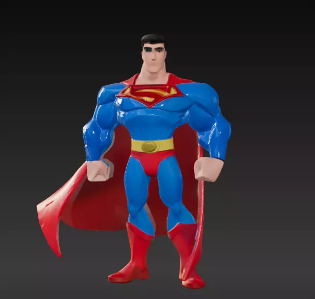 SUPERMAN 3D print model_0