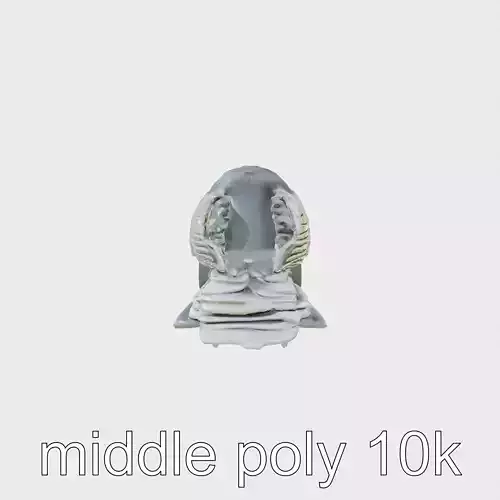 Realistic Raven Bird 3D Model