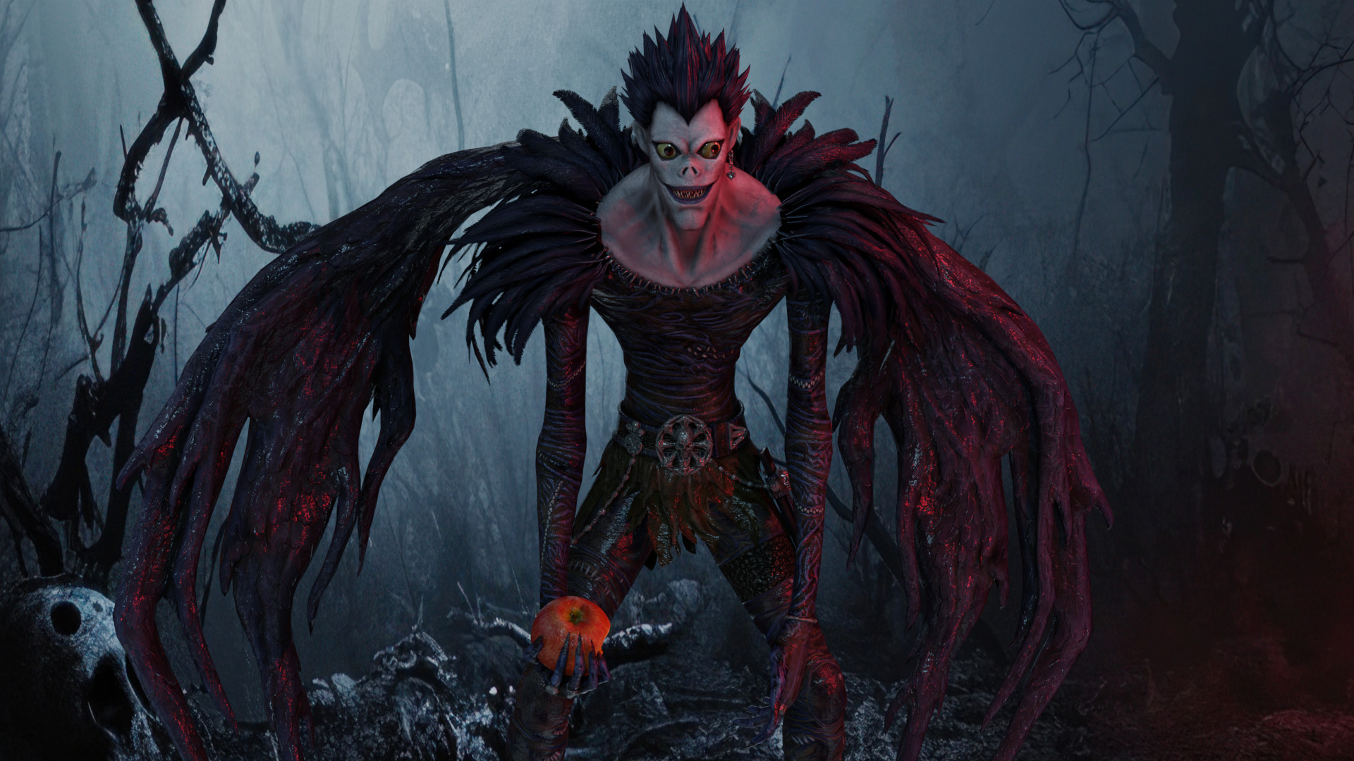 Ryuk Death Note Low-poly 3D model_3