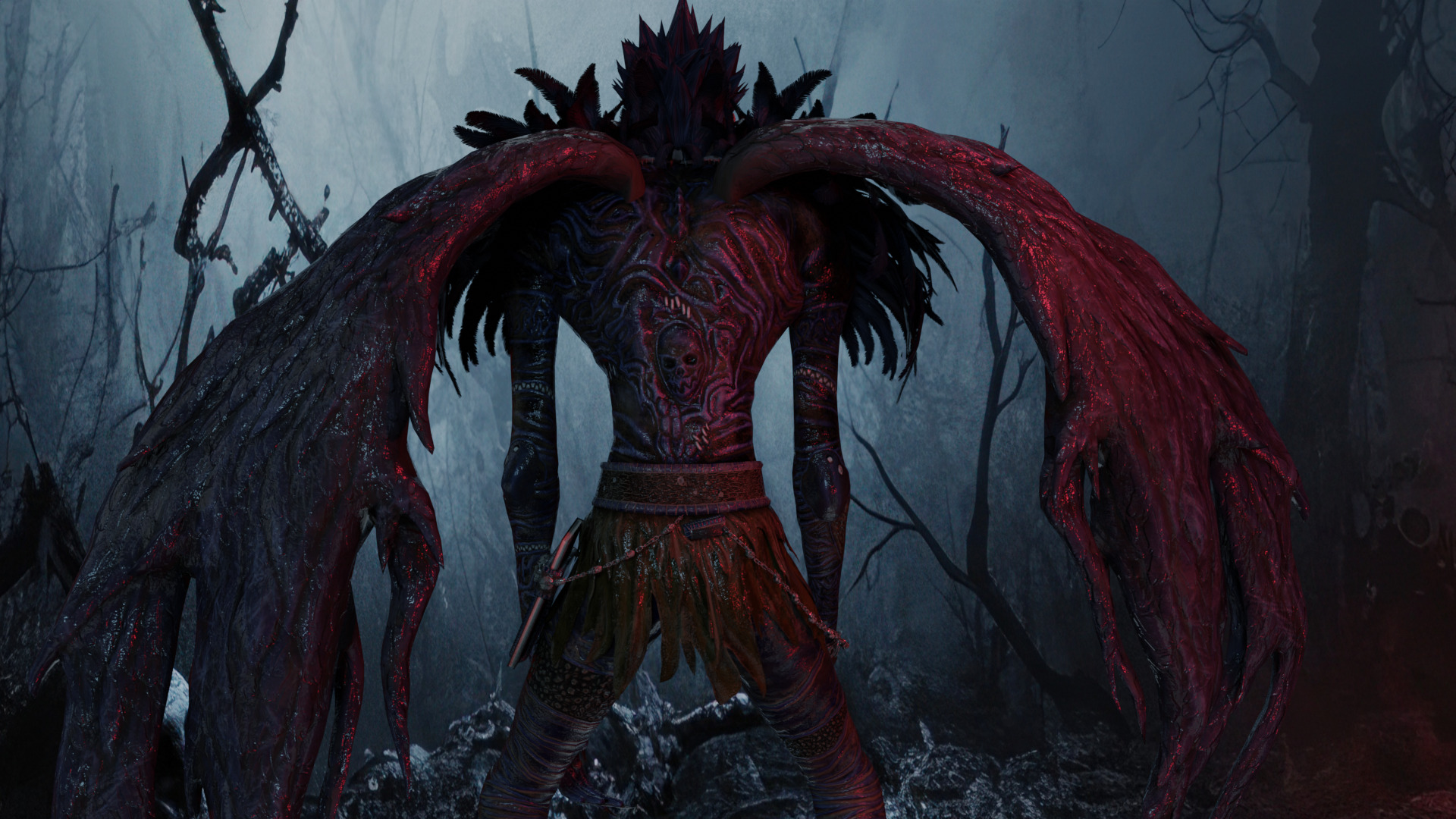 Ryuk Death Note Low-poly 3D model_7