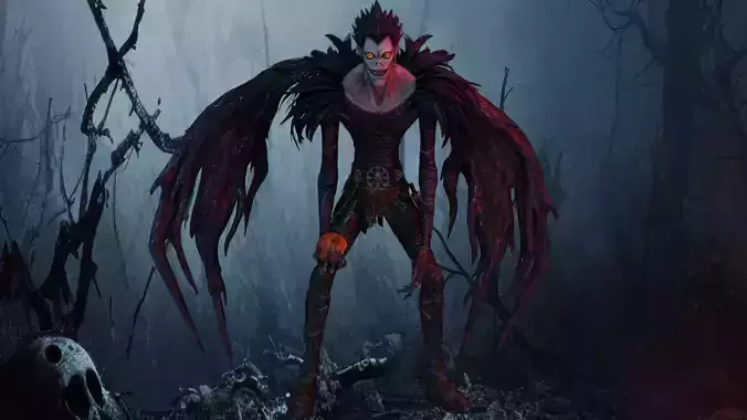 Ryuk Death Note Low-poly 3D model