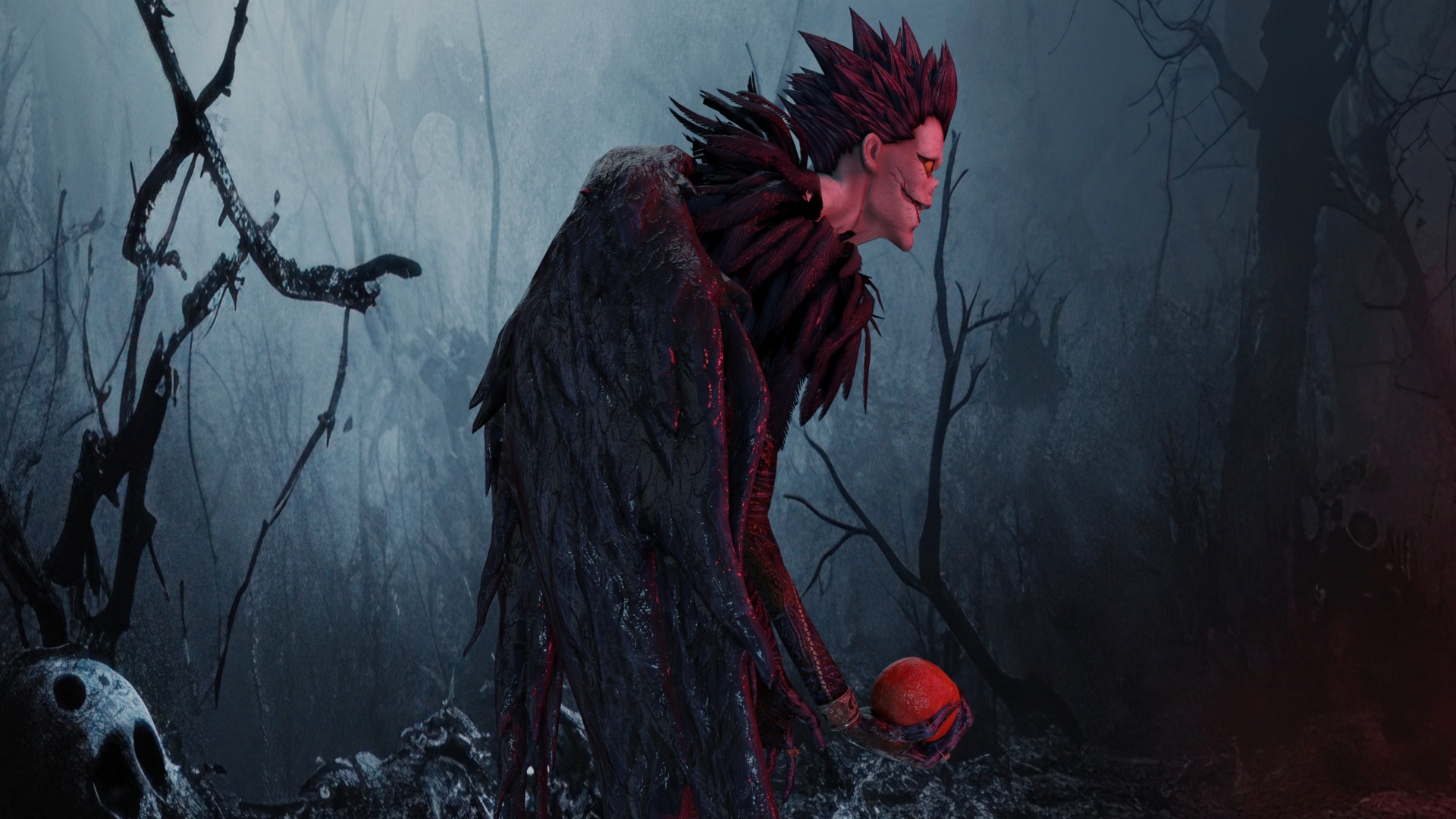 Ryuk Death Note Low-poly 3D model_5