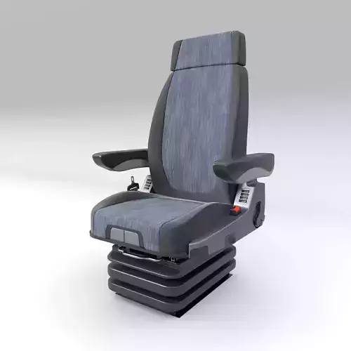 General Truck and Bus Driver Seat 3D model