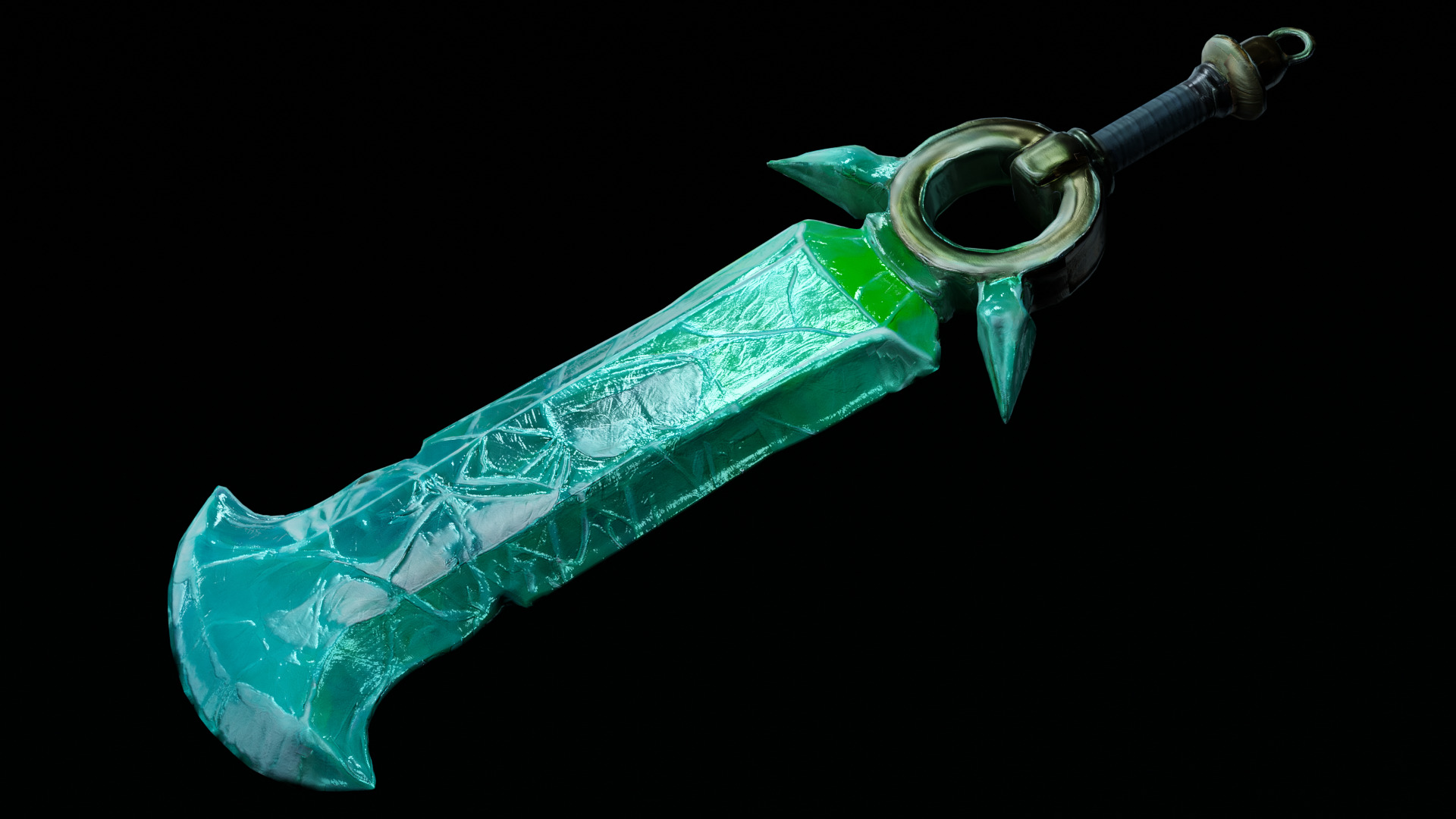 Emerald Blade 3D Model 3D model_2