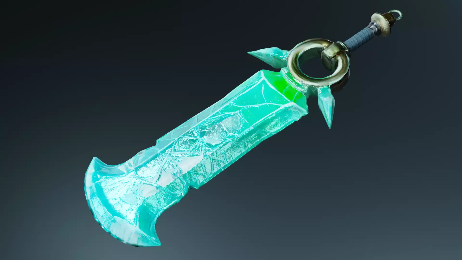 Emerald Blade 3D Model 3D model_0