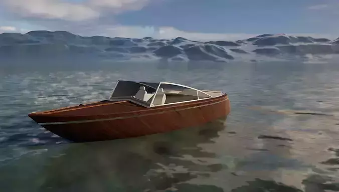 Yacht Runabout Made With Rhino8