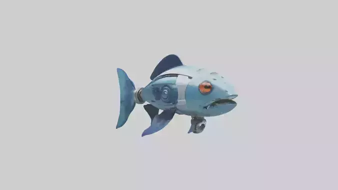 Robot version of a robot fish model
