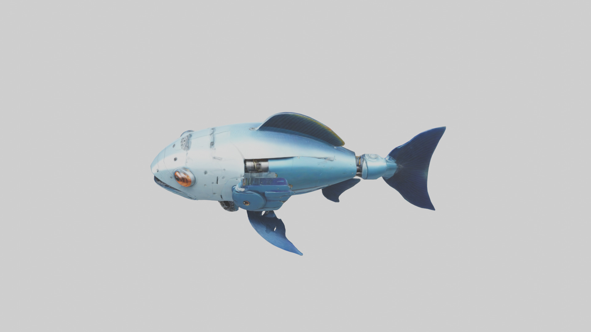 Robot version of a robot fish model 3D model_17