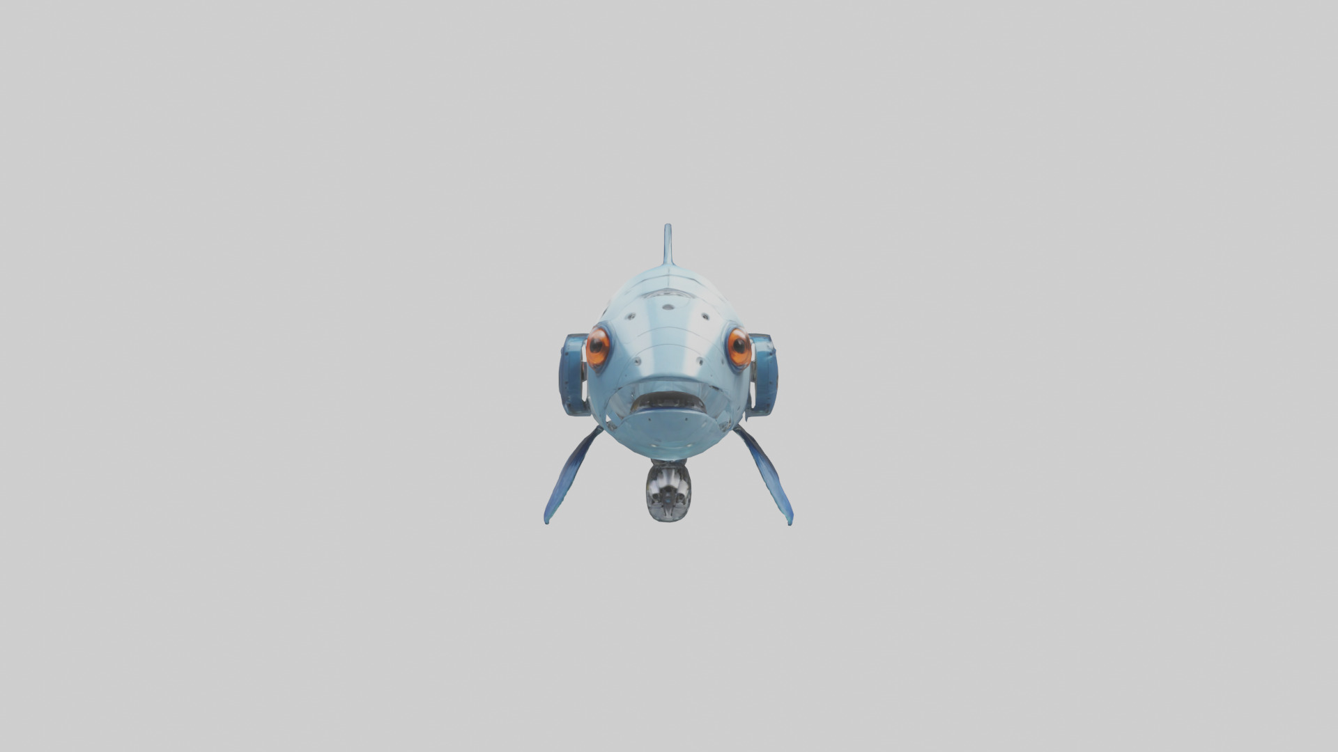 Robot version of a robot fish model 3D model_9
