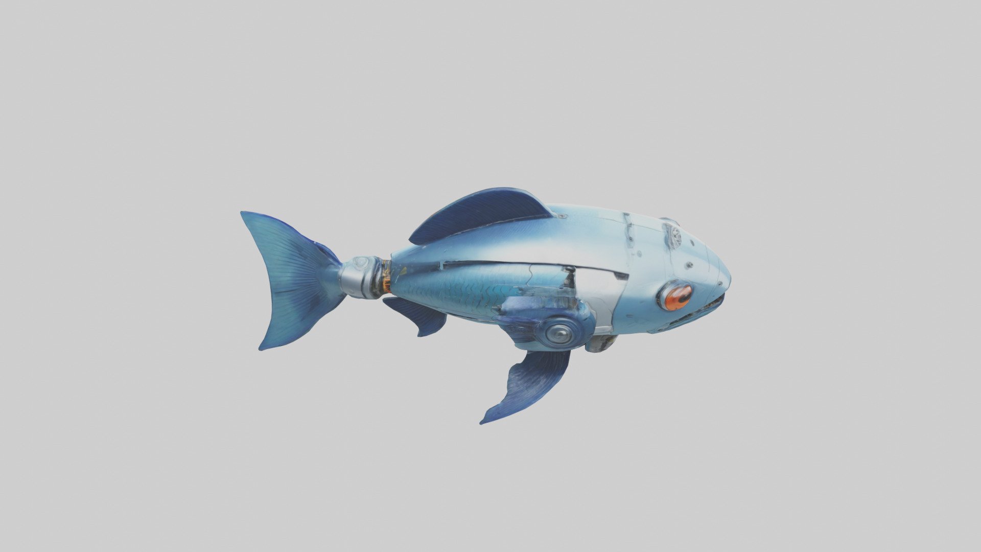 Robot version of a robot fish model 3D model_18