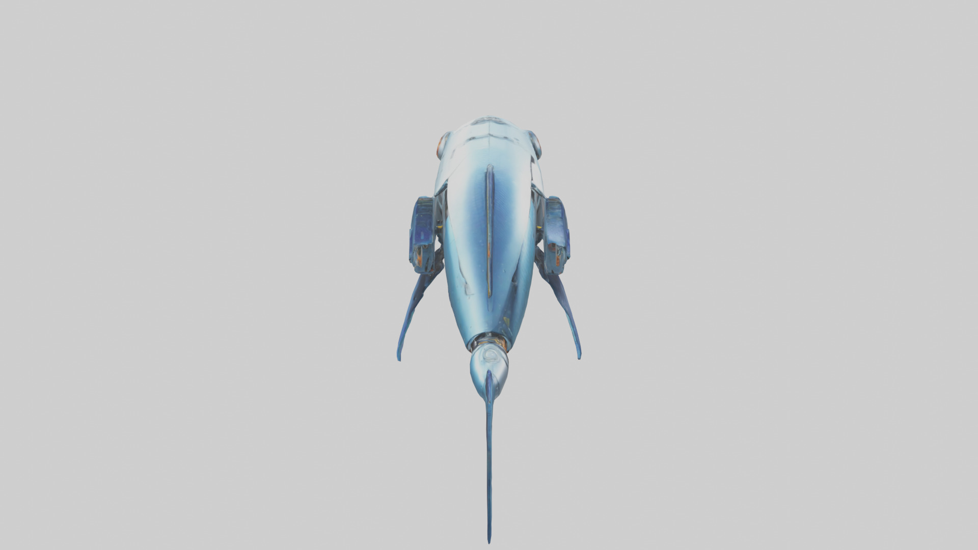 Robot version of a robot fish model 3D model_15