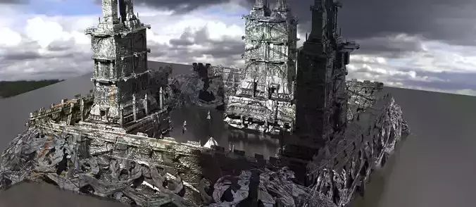 Forest Underwood Tree Temple 2