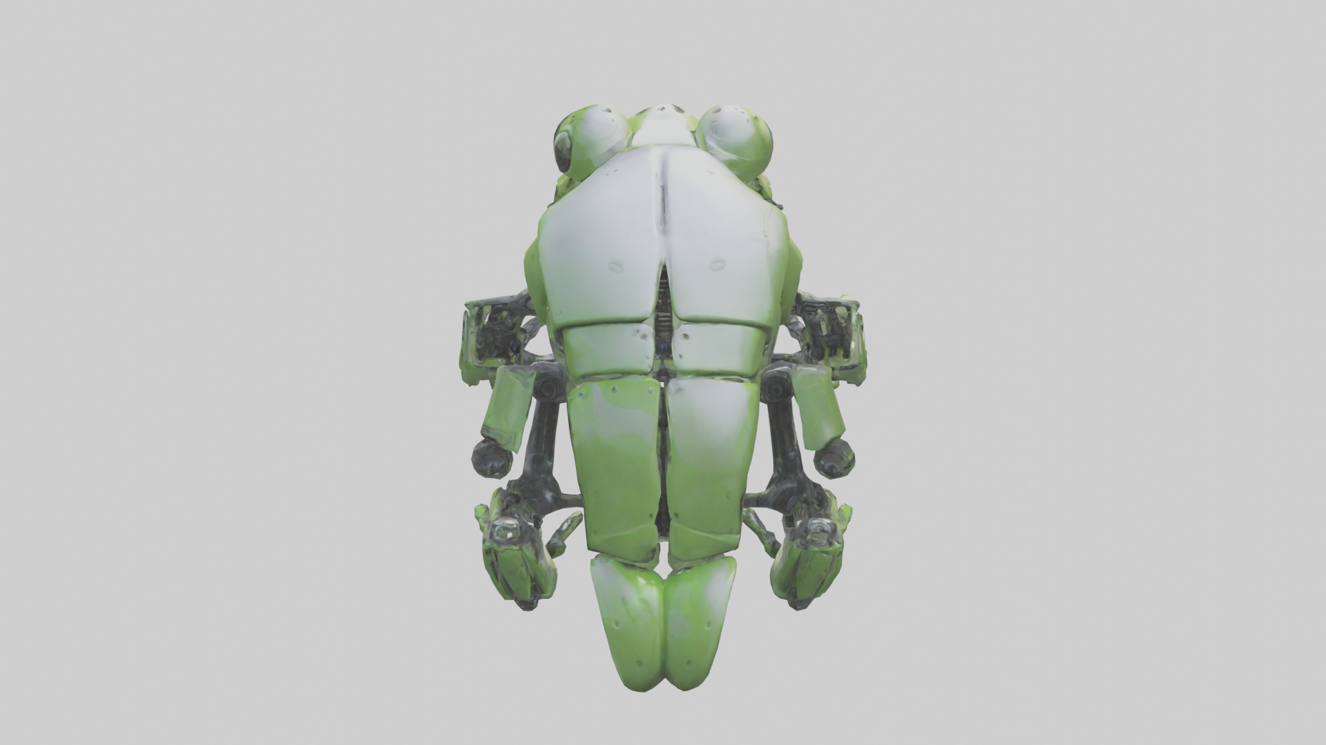 Robot version of a robot frog model 3D model_15