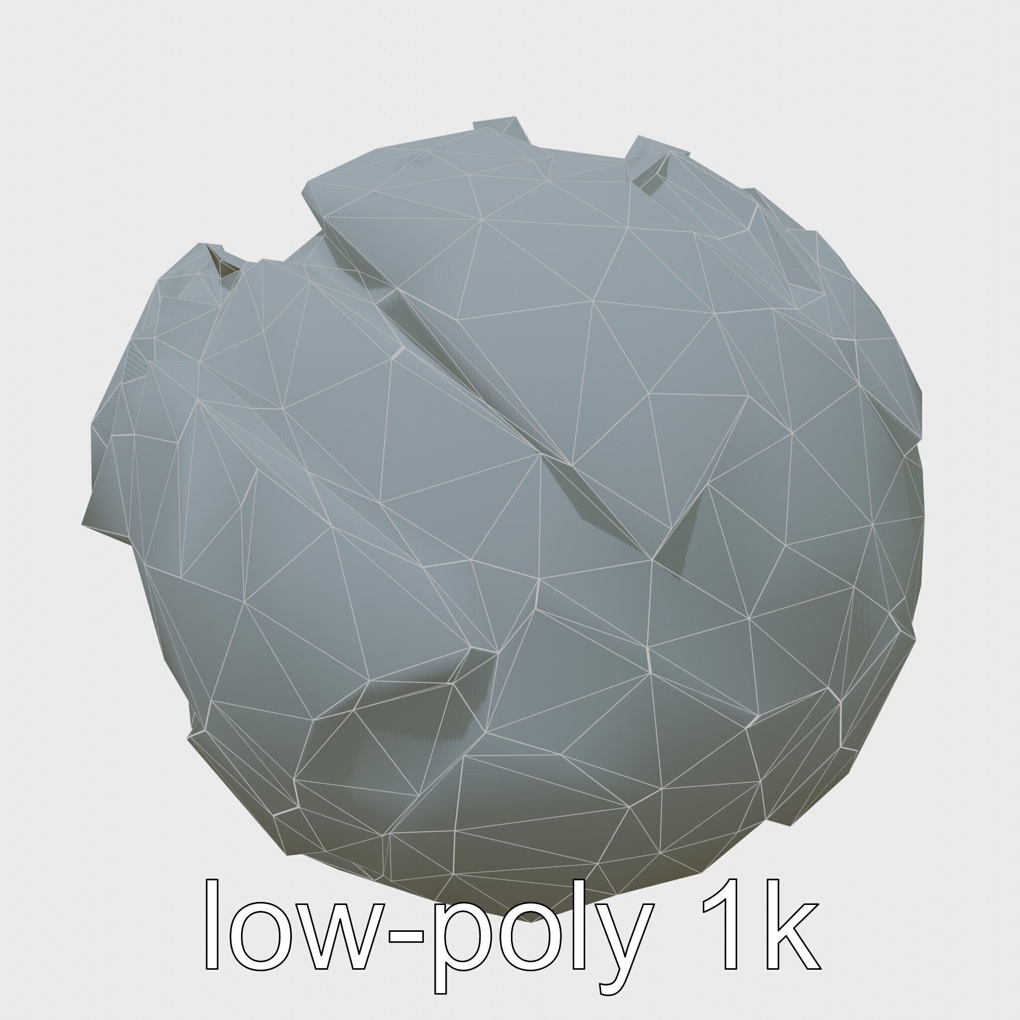 Cyberpunk Combat Sphere Model Low-poly 3D model_19