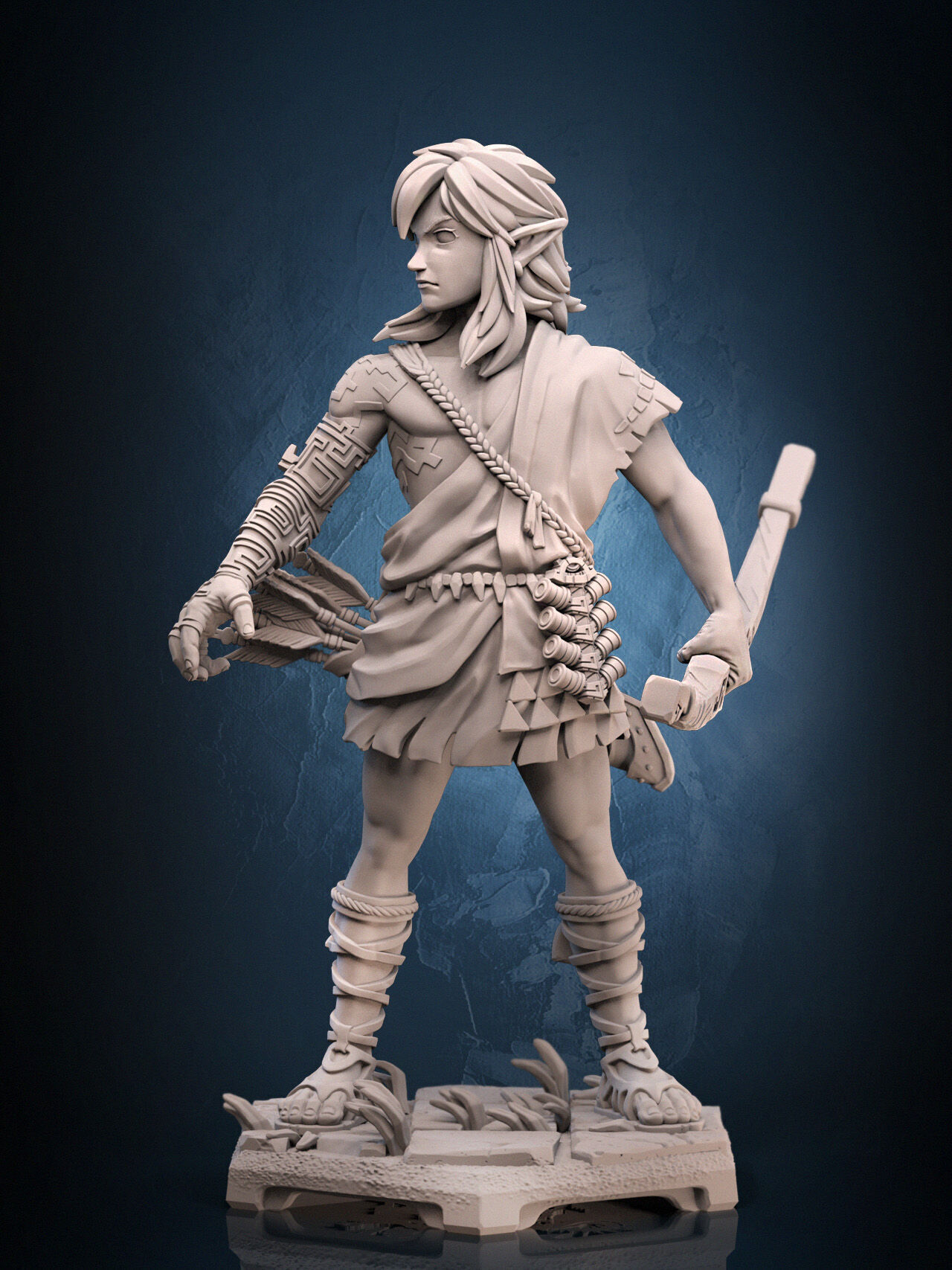 Link Archaic Tunic 3D print model_10