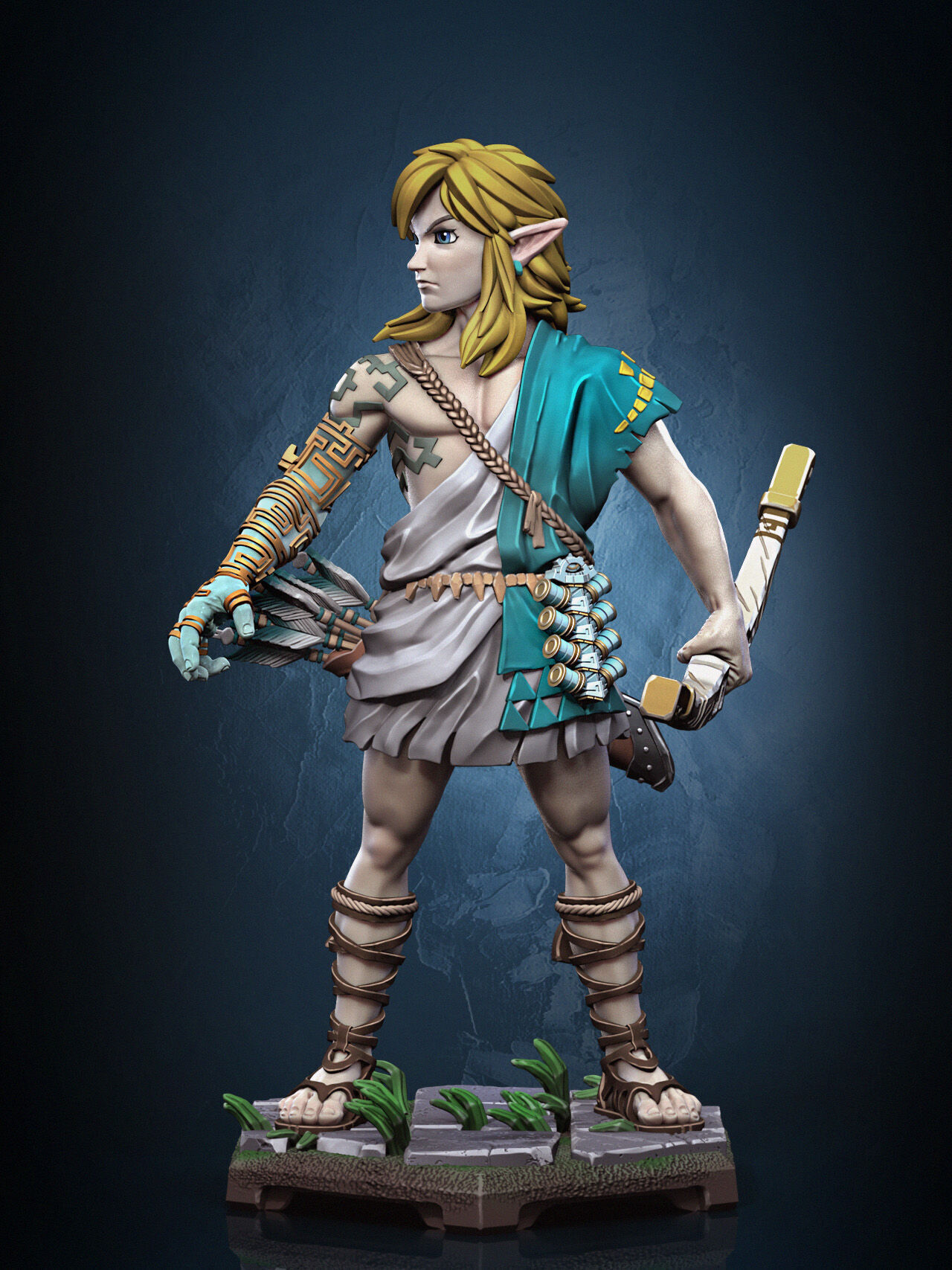 Link Archaic Tunic 3D print model_6