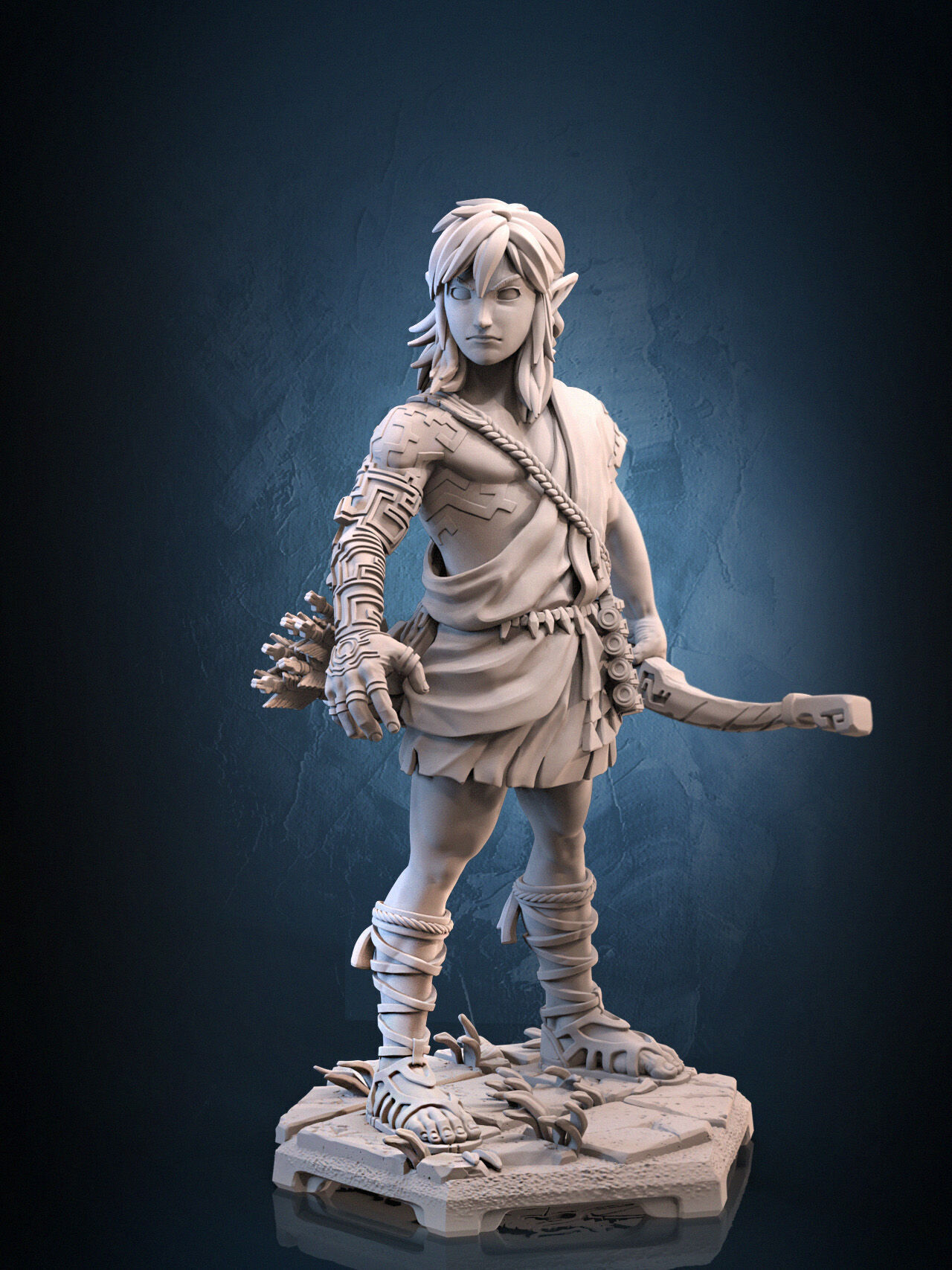 Link Archaic Tunic 3D print model_22