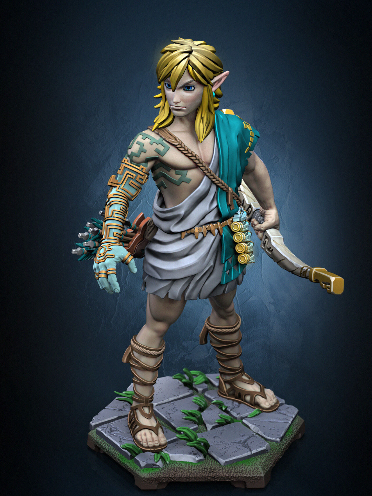 Link Archaic Tunic 3D print model_21