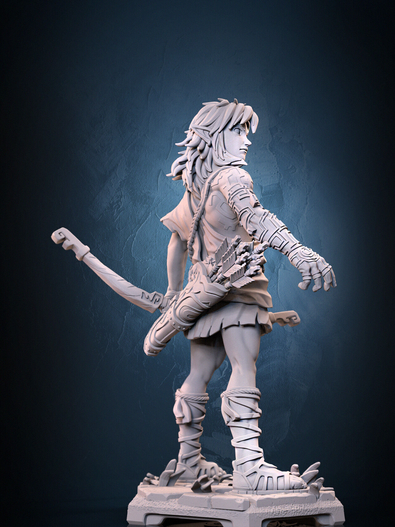 Link Archaic Tunic 3D print model_14