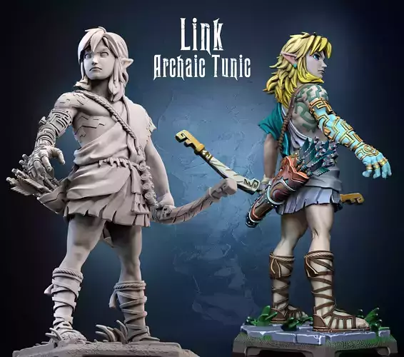Link Archaic Tunic 3D print model