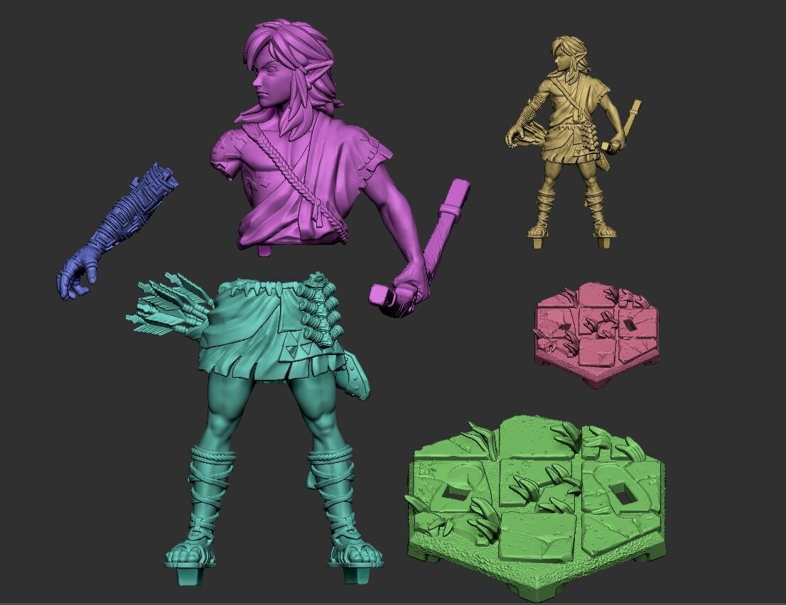 Link Archaic Tunic 3D print model_1