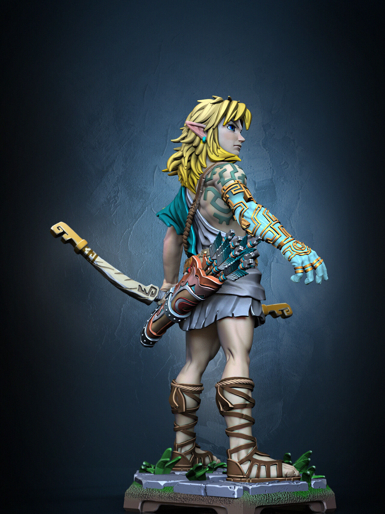 Link Archaic Tunic 3D print model_15