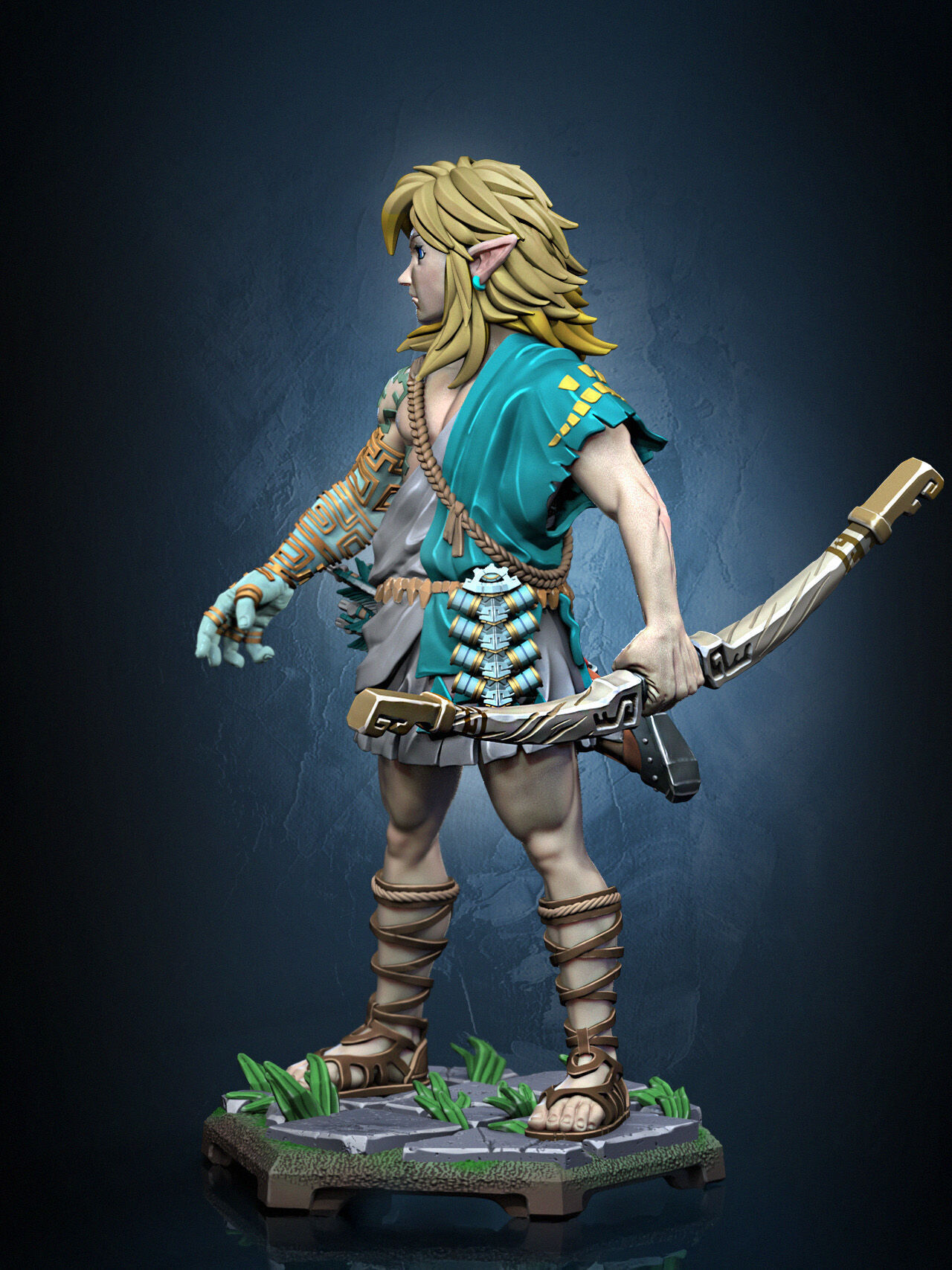 Link Archaic Tunic 3D print model_9