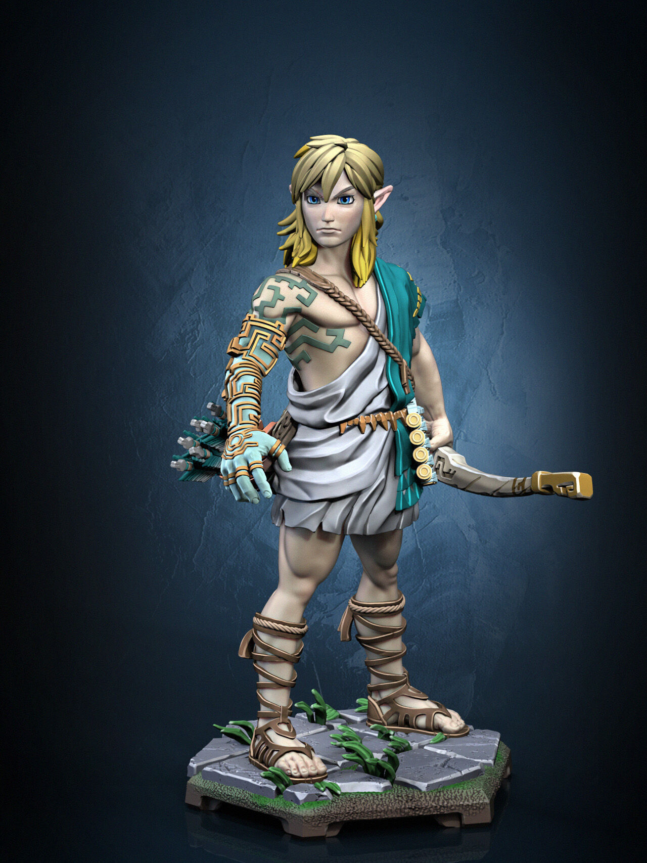 Link Archaic Tunic 3D print model_17