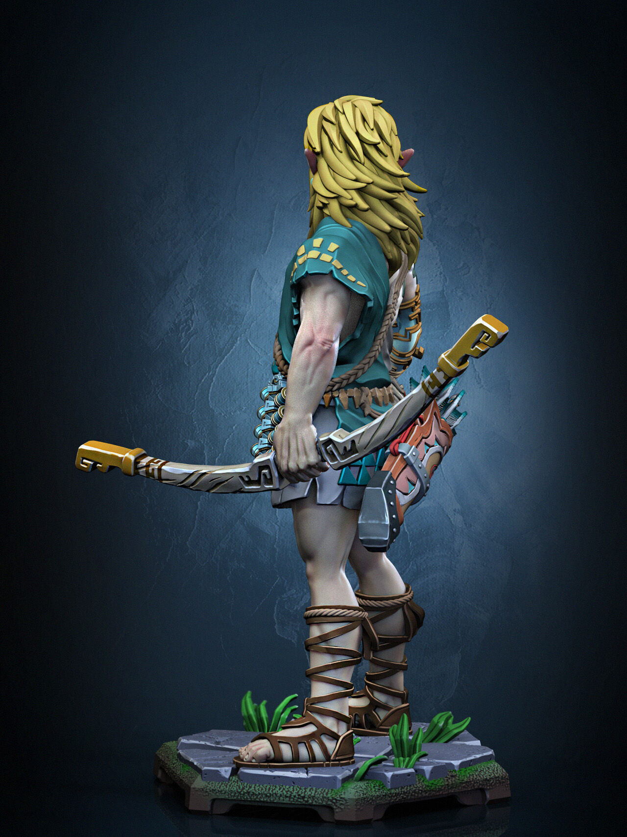 Link Archaic Tunic 3D print model_11