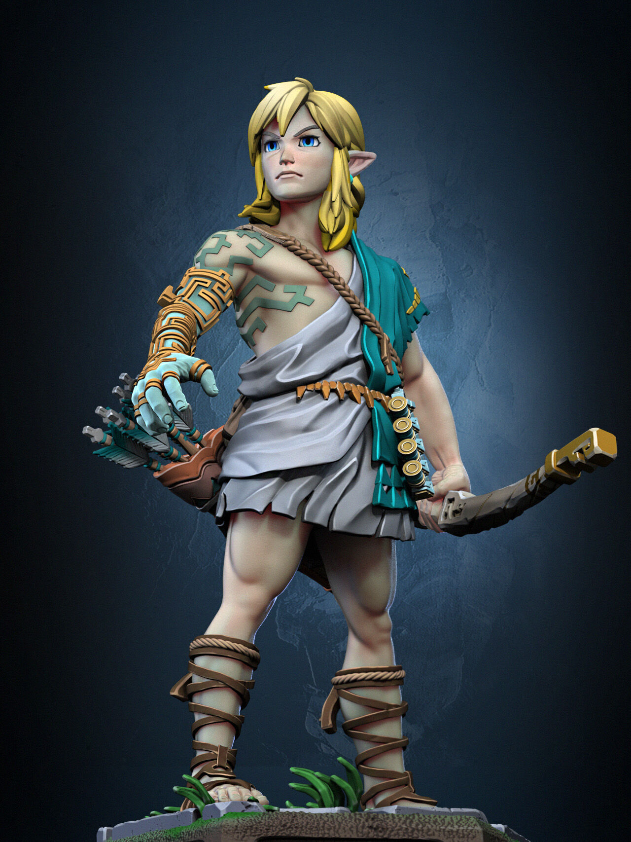 Link Archaic Tunic 3D print model_19