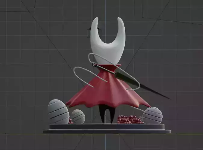 Hornet Hollow Knight Silksong 3D Model