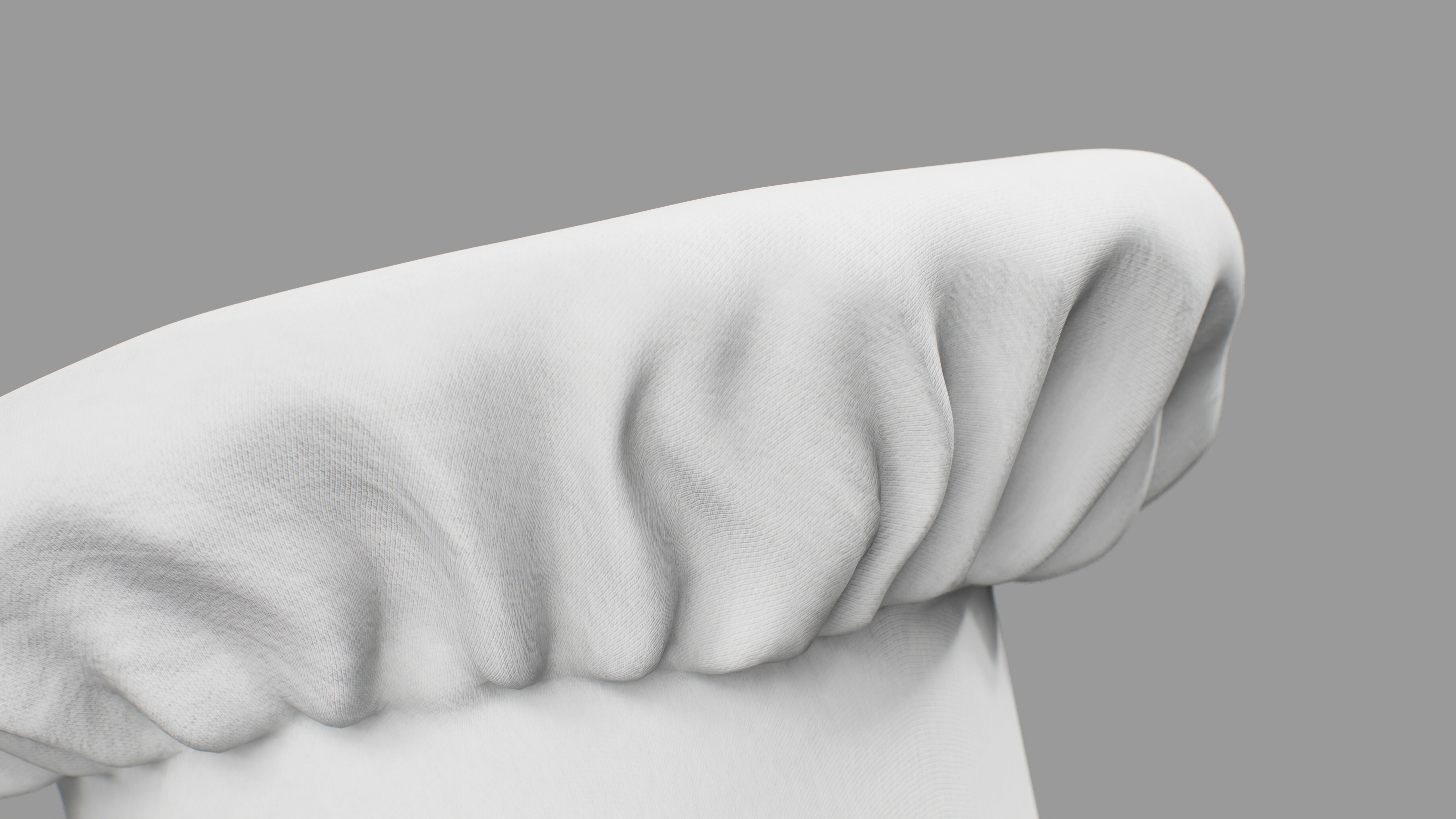 Chef Hat 3D model_11